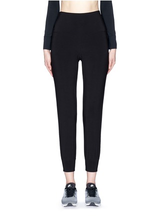 Main View - Click To Enlarge - NORMA KAMALI - 'Go Jog' stretch jersey pants