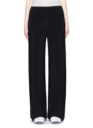 Main View - Click To Enlarge - NORMA KAMALI - 'Go Straight' stretch jersey pants