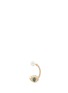 Main View - Click To Enlarge - DELFINA DELETTREZ - 'Eye Piercing' diamond 18k yellow gold single earring