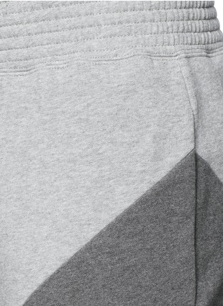 Detail View - Click To Enlarge - GIVENCHY - Diagonal panel jogging pants