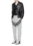 Figure View - Click To Enlarge - GIVENCHY - Diagonal panel jogging pants