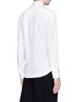 Back View - Click To Enlarge - GIVENCHY - Contrast cross front shirt