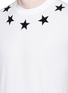 Detail View - Click To Enlarge - GIVENCHY - Star bouclé appliqué T-shirt