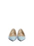 Front View - Click To Enlarge - VALENTINO GARAVANI - 'Rockstud' patent leather skimmer flats