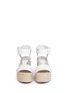 Front View - Click To Enlarge - VINCE - 'Abby' leather espadrille platform sandals
