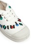 Detail View - Click To Enlarge - BENSIMON - Letter print kids tennis shoes