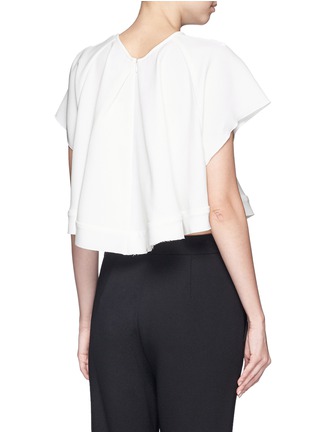 Back View - Click To Enlarge - ELLERY - 'Milieu' cropped raglan top