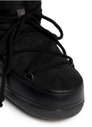Detail View - Click To Enlarge - INUIKII - 'Classic' suede sheepskin shearling boots