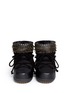 Figure View - Click To Enlarge - INUIKII - 'Punk Fray' stud fringe sheepskin shearling boots