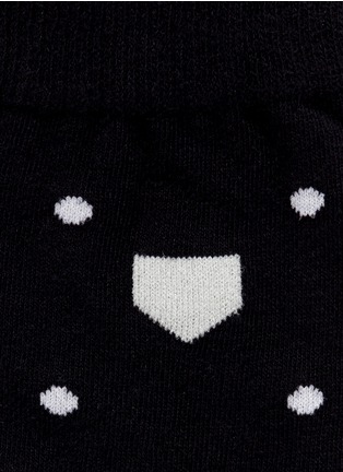 Detail View - Click To Enlarge - HANSEL FROM BASEL - 'Pocket' crew socks