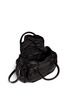 Detail View - Click To Enlarge - ALEXANDER WANG - 'Eugene' iridescent hardware washed leather bag