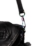 Detail View - Click To Enlarge - ALEXANDER WANG - 'Marti' mini iridescent hardware leather backpack