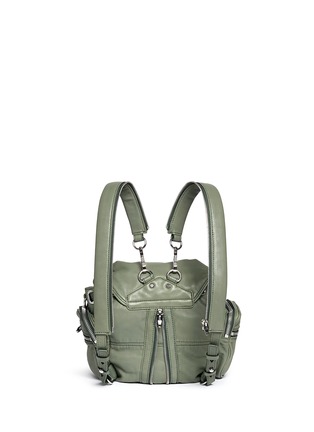 Back View - Click To Enlarge - ALEXANDER WANG - 'Marti' mini washed leather backpack