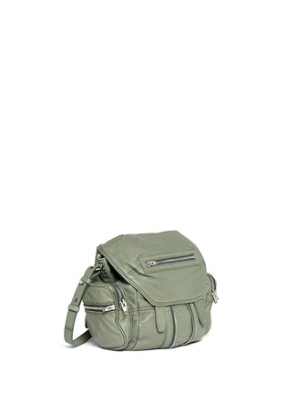 Front View - Click To Enlarge - ALEXANDER WANG - 'Marti' mini washed leather backpack
