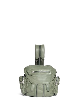 Main View - Click To Enlarge - ALEXANDER WANG - 'Marti' mini washed leather backpack