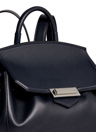 Detail View - Click To Enlarge - ALEXANDER WANG - 'Prisma' leather backpack