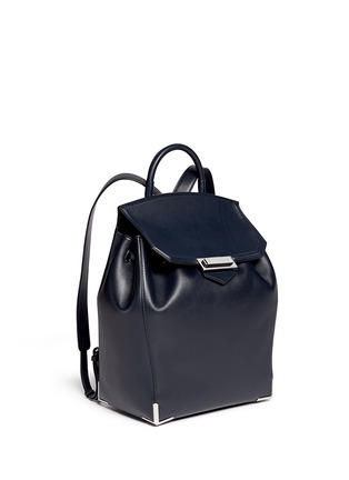Front View - Click To Enlarge - ALEXANDER WANG - 'Prisma' leather backpack
