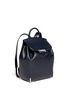 Front View - Click To Enlarge - ALEXANDER WANG - 'Prisma' leather backpack