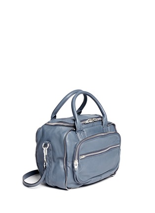Front View - Click To Enlarge - ALEXANDER WANG - 'Eugene' washed leather bag