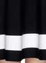 Detail View - Click To Enlarge - VICTORIA BECKHAM - Single stripe interlock knit dress
