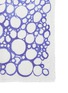 Detail View - Click To Enlarge - FRANCO FERRARI - Circle bubble print modal-linen-silk scarf