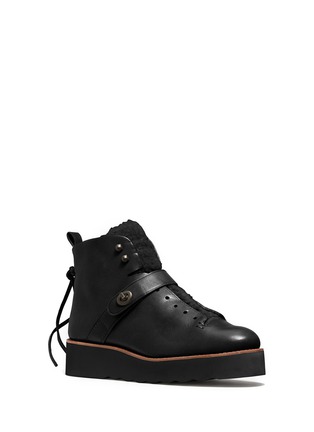 Main View - Click To Enlarge - COACH - x BLITZ 'Urban Hiker' shearling ankle boots