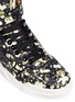 Detail View - Click To Enlarge - GIVENCHY - 'Tyson' floral print leather sneakers