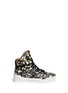 Main View - Click To Enlarge - GIVENCHY - 'Tyson' floral print leather sneakers