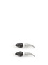 Main View - Click To Enlarge - MOUNSER - Crystal horn spike earrings