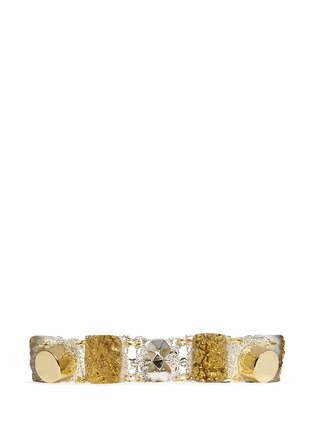 Main View - Click To Enlarge - MOUNSER - Crystal stone bracelet