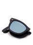 Detail View - Click To Enlarge - RAY-BAN - 'Wayfarer Folding' matte acetate mirror sunglasses