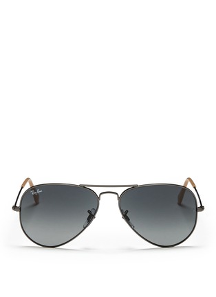 Main View - Click To Enlarge - RAY-BAN - 'Aviator Large Metal' sunglasses