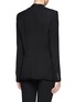Back View - Click To Enlarge - HELMUT LANG - Twisted lapel blazer