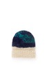 Main View - Click To Enlarge - THE ELDER STATESMAN - 'Half Straight Ski' chunky knit cashmere beanie