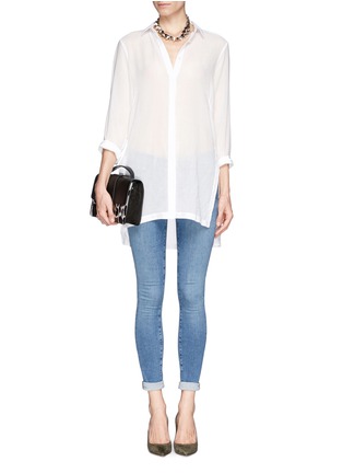 Figure View - Click To Enlarge - FRAME - 'Le skinny de Jeanne' culver jeans
