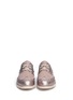 Figure View - Click To Enlarge - COLE HAAN - 'LunarGrand Wingtip' metallic leather brogues