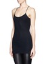Front View - Click To Enlarge - HELMUT LANG - Rib jersey long camisole