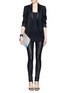 Figure View - Click To Enlarge - HELMUT LANG - Rib jersey long camisole