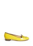 Main View - Click To Enlarge - CHARLOTTE OLYMPIA - 'Kitty Studs' patent leather flats