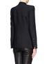 Back View - Click To Enlarge - HELMUT LANG - 'Le smoking' wool tuxedo blazer