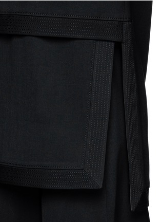 Detail View - Click To Enlarge - HELMUT LANG - Layer panel shift dress