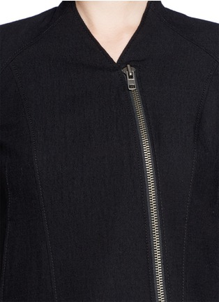 Detail View - Click To Enlarge - HELMUT LANG - Contrast sleeve jacket