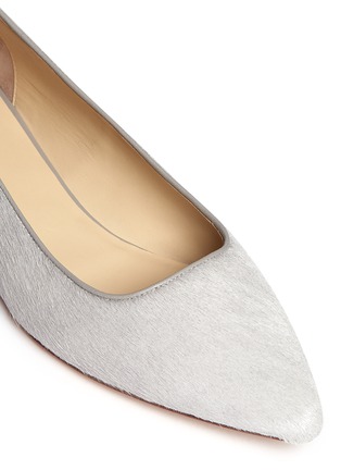 Detail View - Click To Enlarge - COLE HAAN - 'Magnolia' calf hair flats