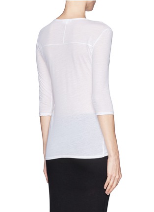 Back View - Click To Enlarge - HELMUT LANG - Schema jersey T-shirt