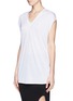 Front View - Click To Enlarge - HELMUT LANG - Scala jersey T-shirt