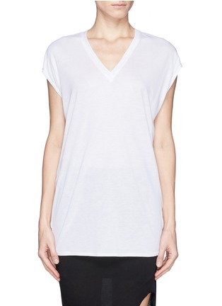 Main View - Click To Enlarge - HELMUT LANG - Scala jersey T-shirt