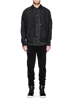 Figure View - Click To Enlarge - STONE ISLAND - Bomber jacket