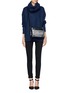 Figure View - Click To Enlarge - ACNE STUDIOS - 'Skin 5' stretch cotton twill pants 