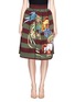 Main View - Click To Enlarge - STELLA JEAN - 'Veruska' acrylic rooster print structured skirt