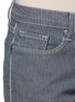 Detail View - Click To Enlarge - FRAME - 'Le Garçon' stripe cropped boyfriend jeans